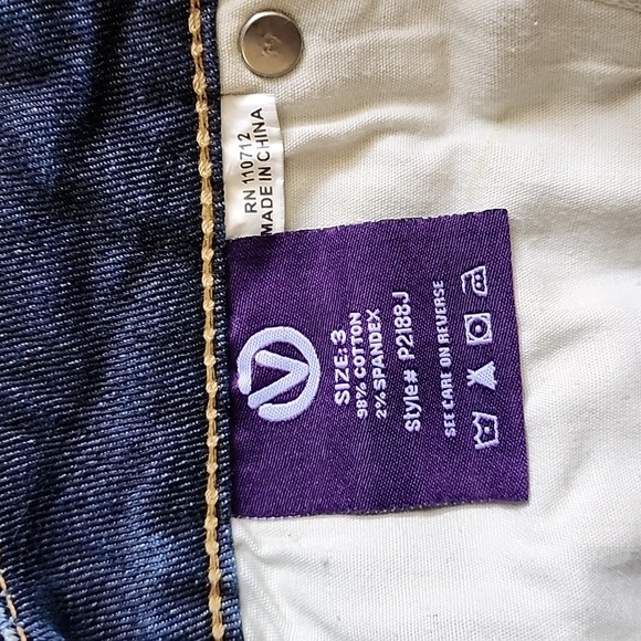 Vigoss Distressed Jeans, Light Blue, Size 3 - Picture 7 of 11